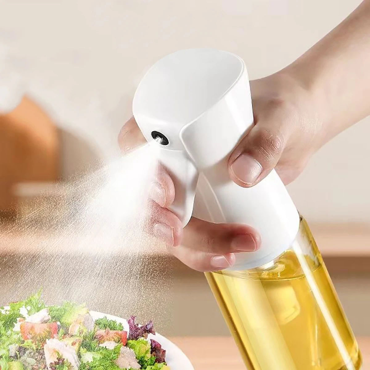 Spray Azeite para comidas saudáveis e economia- Dispenser Oil