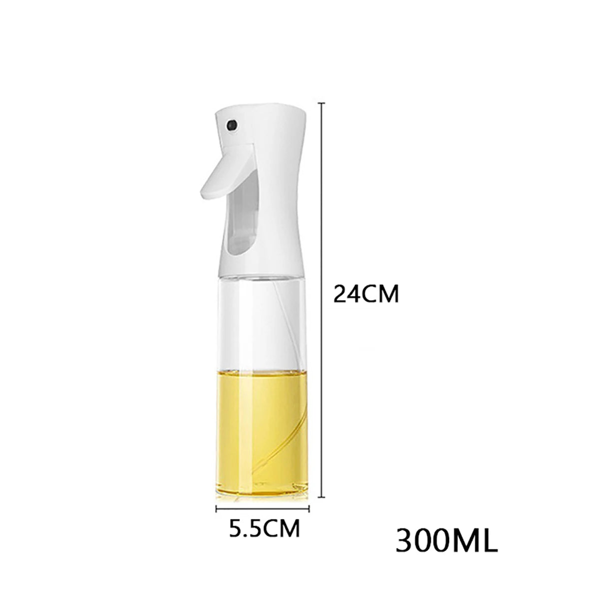 Spray Azeite para comidas saudáveis e economia- Dispenser Oil